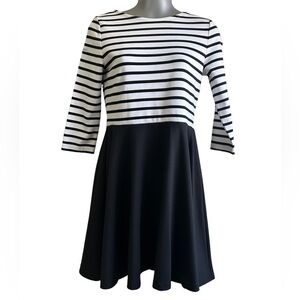 Polo Ralph Lauren Black White Striped 3/4 Sleeve • Used • Size: XL